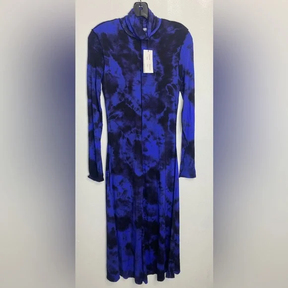 PROENZA SCHOULER
WHITE LABEL
Marble Jersey Turtleneck Dress in
Ultramari… - Picture 11 of 13